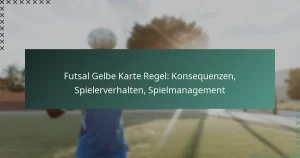 Futsal Gelbe Karte Regel: Konsequenzen, Spielerverhalten, Spielmanagement